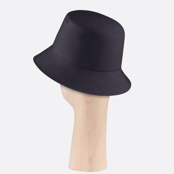 DIOR BLACK REVERSIBLE TEDDY-D SMALL BRIM BUCKET HAT - Picture 11 of 14